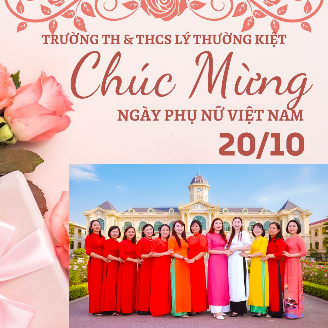 Chúc mừng ngày Phụ nữ Việt Nam 20/10