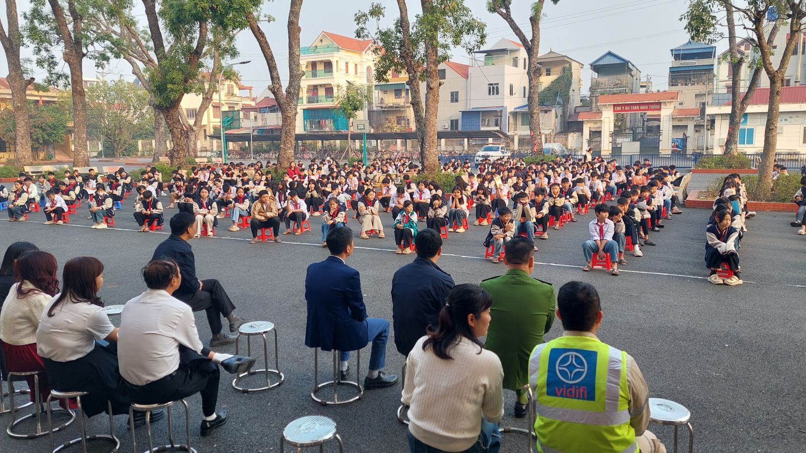 TUYÊN TRUYỀN  PHÁP LUẬT ĐẢM BẢO ANTT - TTATGT BẢO VỆ TÀI SẢN  VÀ KẾT CẤU HẠ TẦNG ĐƯỜNG Ô TÔ CAO TỐC HÀ NỘI – HẢI PHÒNG